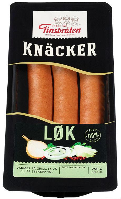 Knacker Løk 250g Finsbråten