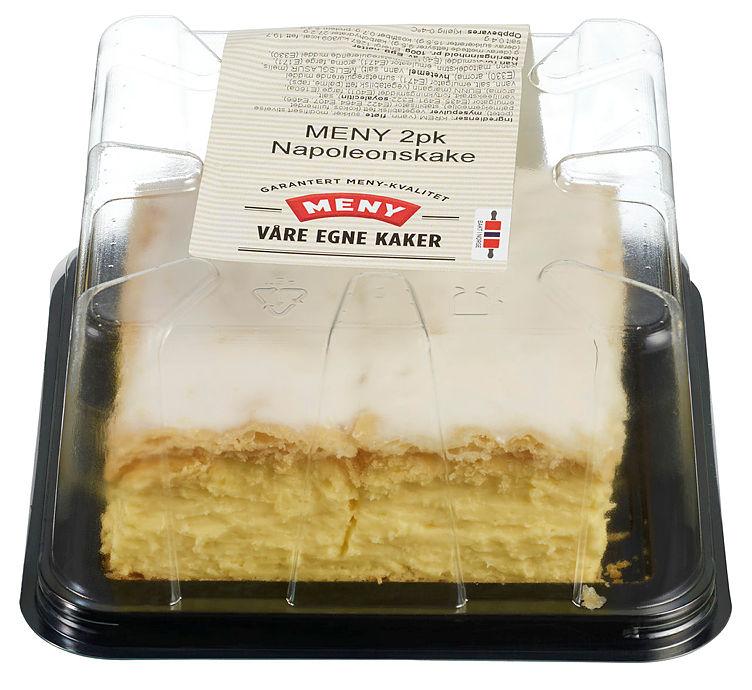 Napoleonskake 2pk 350g Meny
