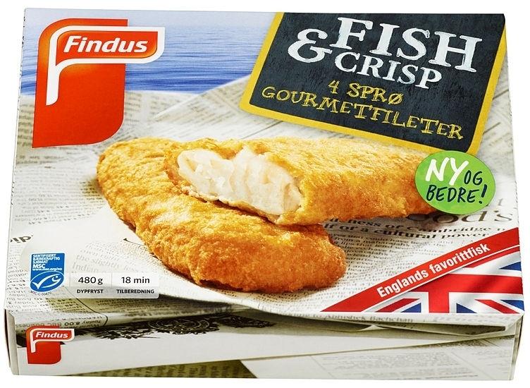 Findus Fish & Crisp Gourmet 480 g