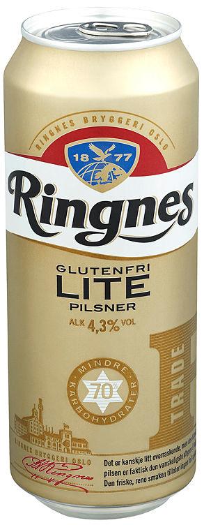 Ringnes Lite 0,5l boks