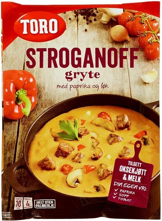 Toro Stroganoff Gryte 104 g