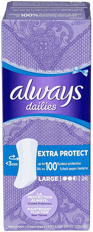 Always Dailies Truseinnlegg Large Sp 26stk