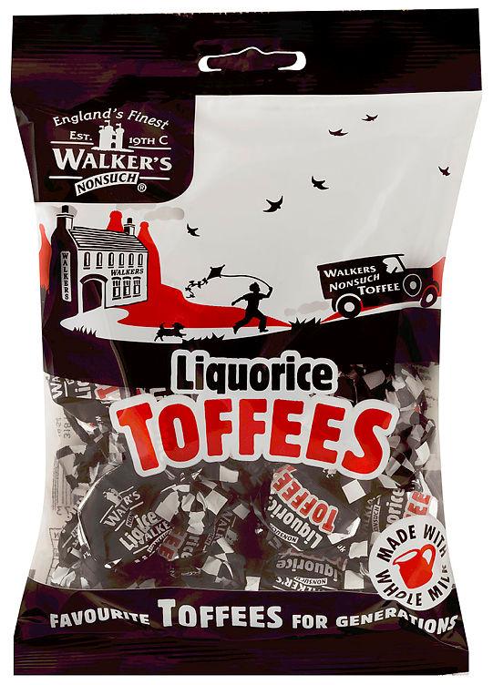 Liquorice Toffees 150g Walkers