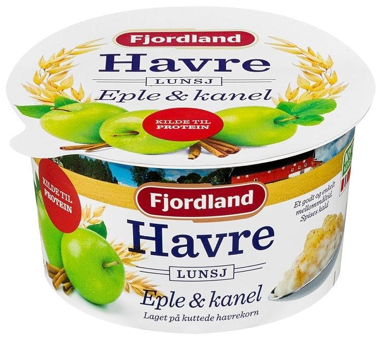 Fjordland Havrelunsj Eple 150 g