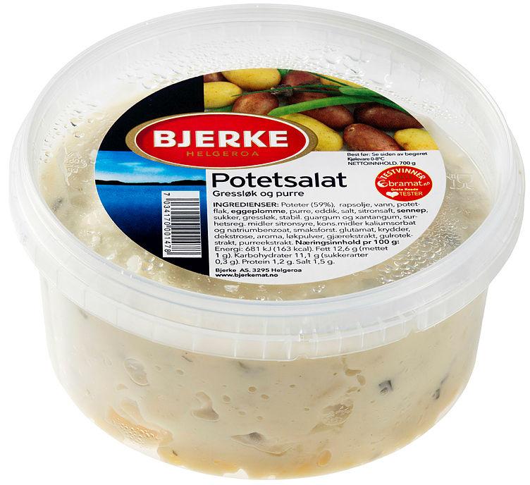 Potetsalat 700g Bjerke
