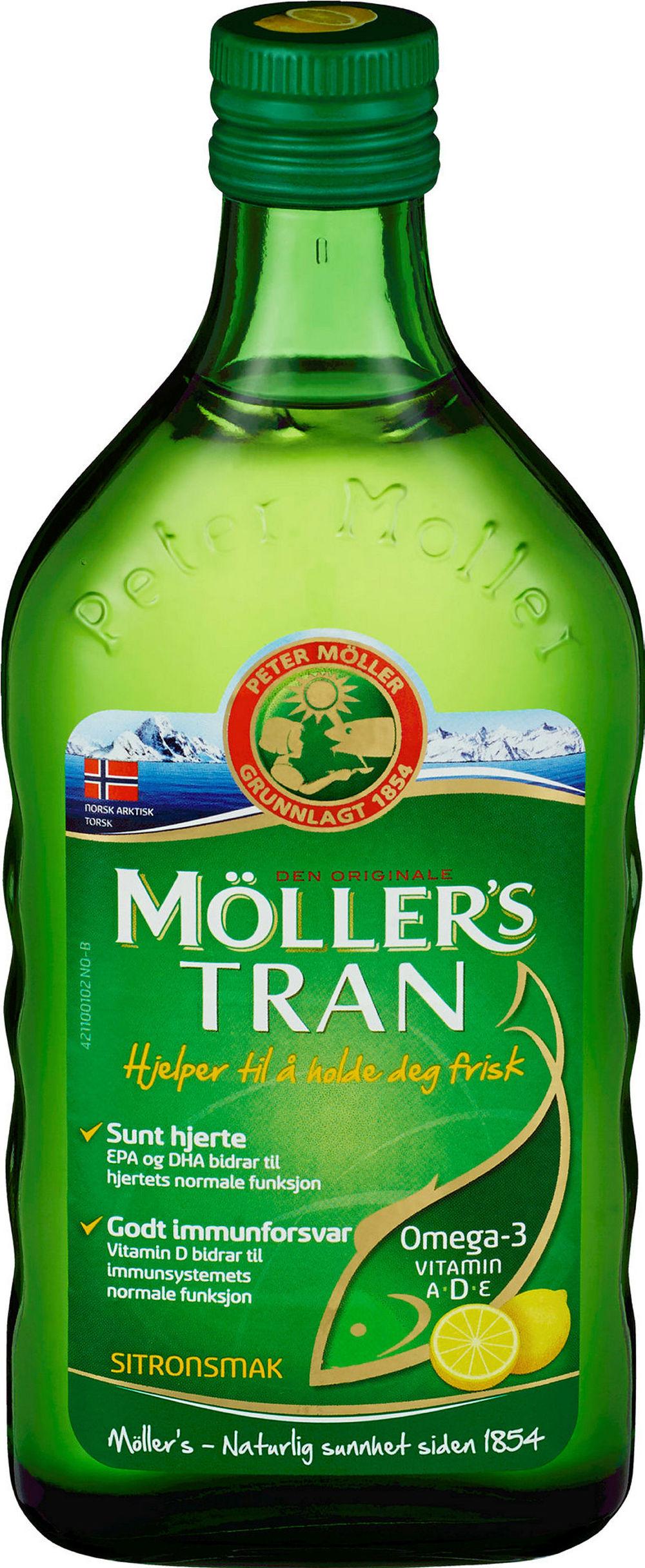 Möller&amp;#39;s Tran Sitron 500 ml