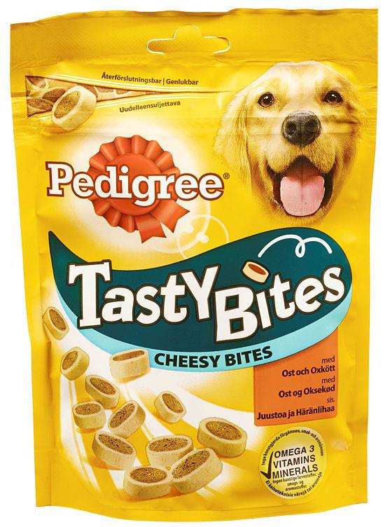 Pedigree Tasty Bites Cheesy 140g