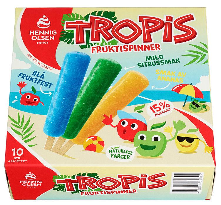 Tropis Fruktis Multipack 10stk Hennig Olsen