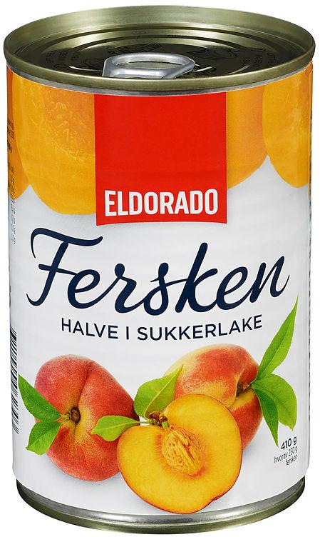 Fersken Halve 410g Eldorado