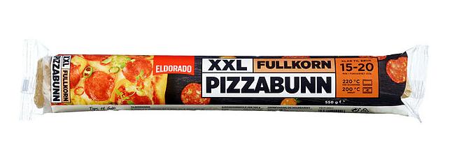 Pizzabunn Xxl Fullkorn 550g Eldorado