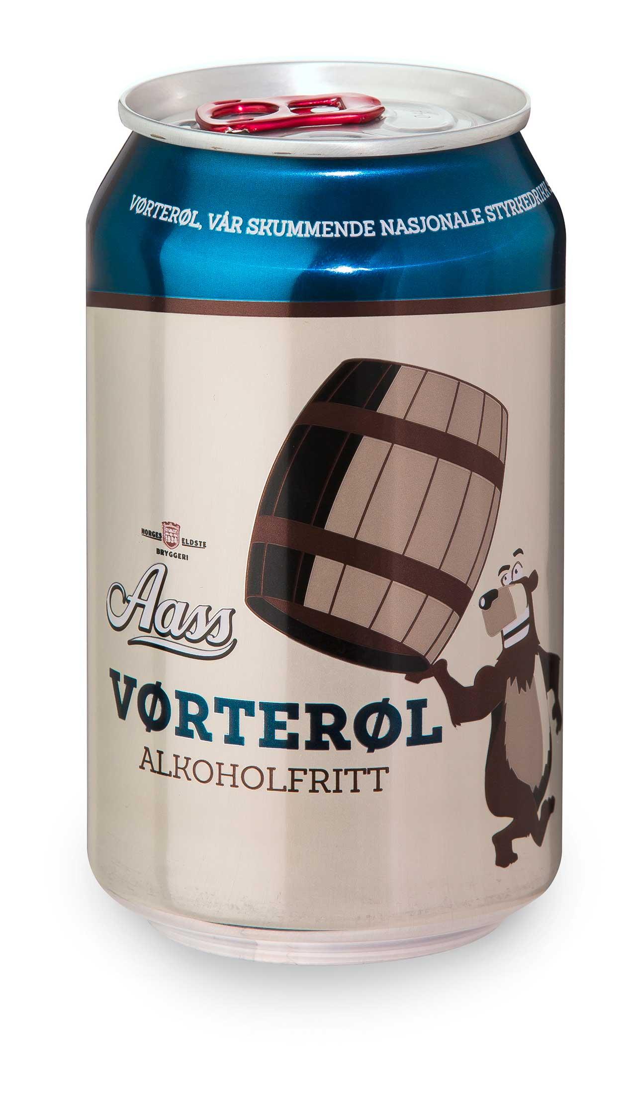 Aass Vørterøl 0,33l boks
