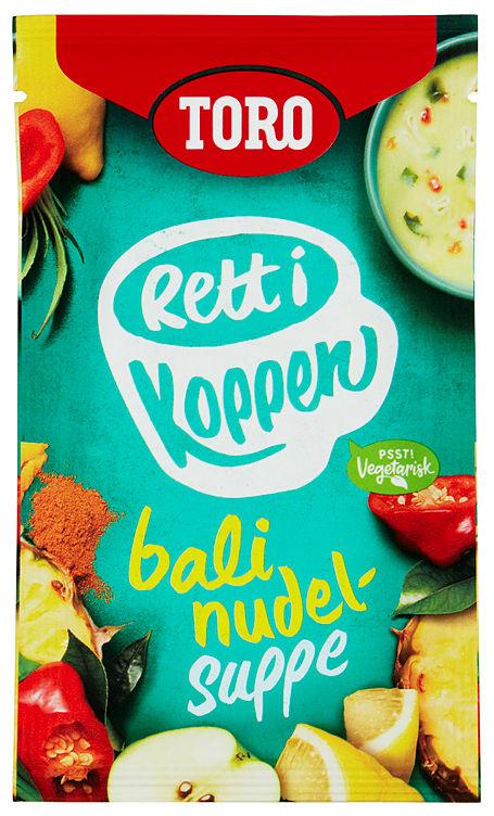 Bali Nudelsuppe 40g Rett i Koppen