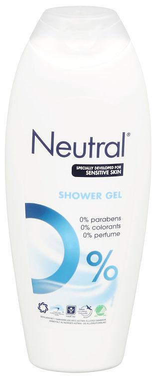 Neutral Showergel u/Parfyme 250ml