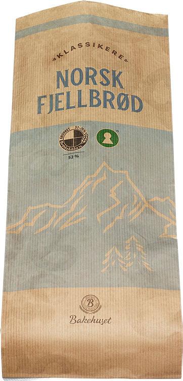 Norsk Fjellbrød Vårt Lokale 750g Bakehuset