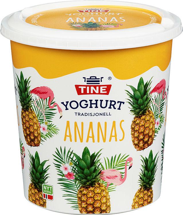 Yoghurt Ananas 850g Tine