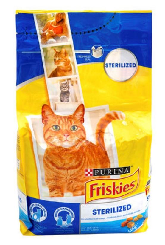Purina Friskies Kattemat med Laks for Sterile Katter 1,5 kg