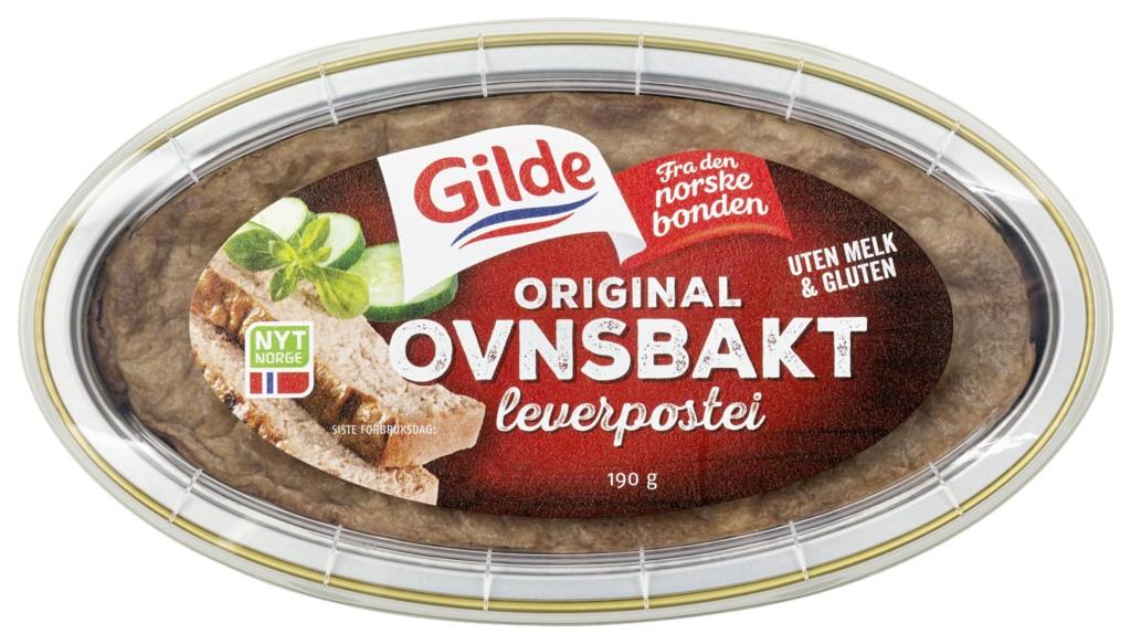 Gilde Leverpostei Original Ovnsbakt 190 g
