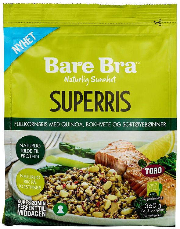 Superris m/Quinoa 360g Bare Bra