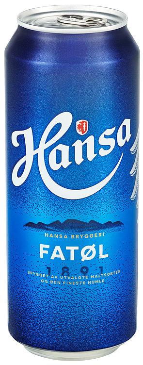 Hansa Fatøl 0,5l boks