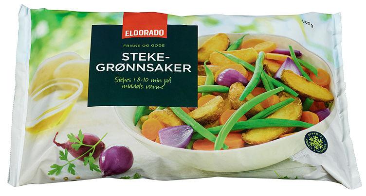 Stekegrønnsaker 500g Eldorado