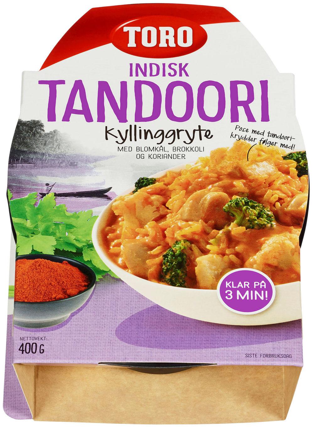 Tandoori Kyllinggryte Velbekomme 400 g