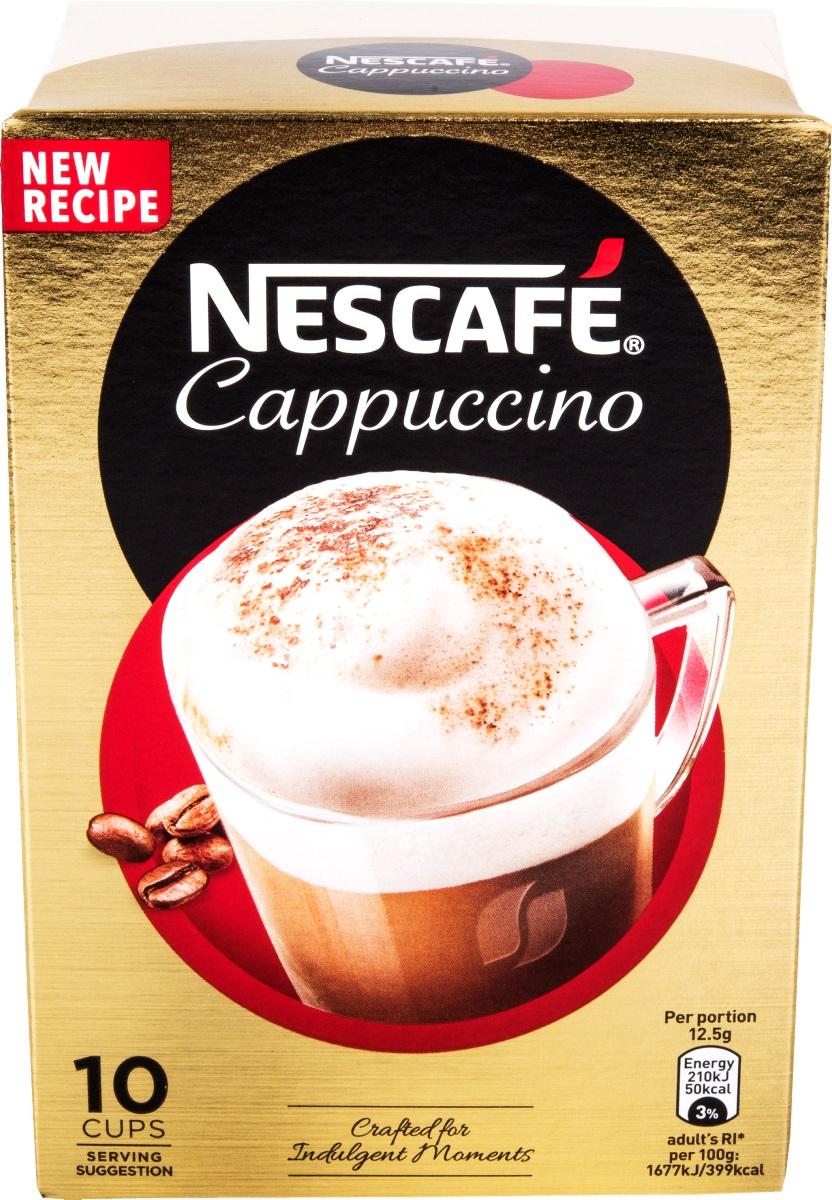 Nescafé Cappuccino 10 stk, 125 g