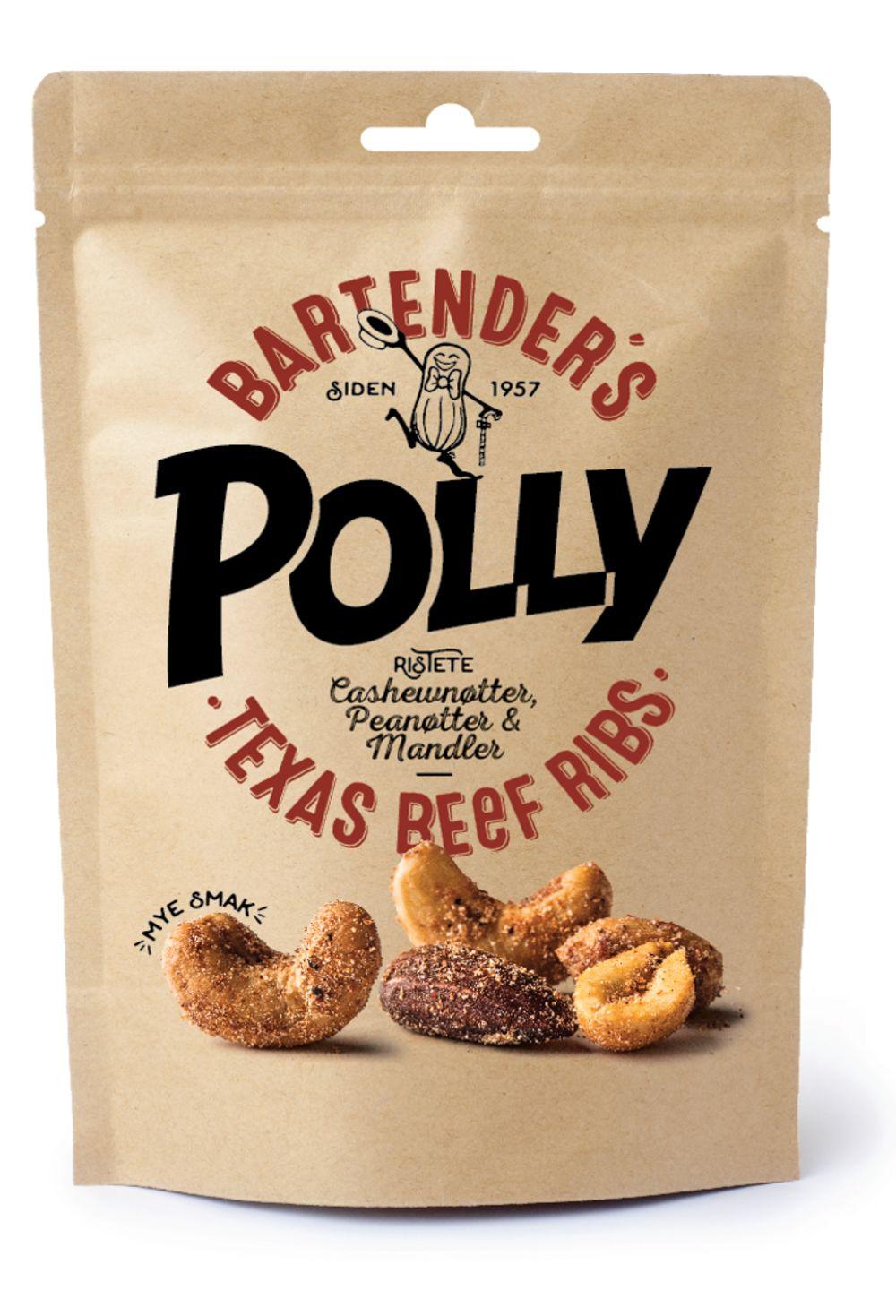 Polly Nøttemiks Texas Beef Ribs 120 g