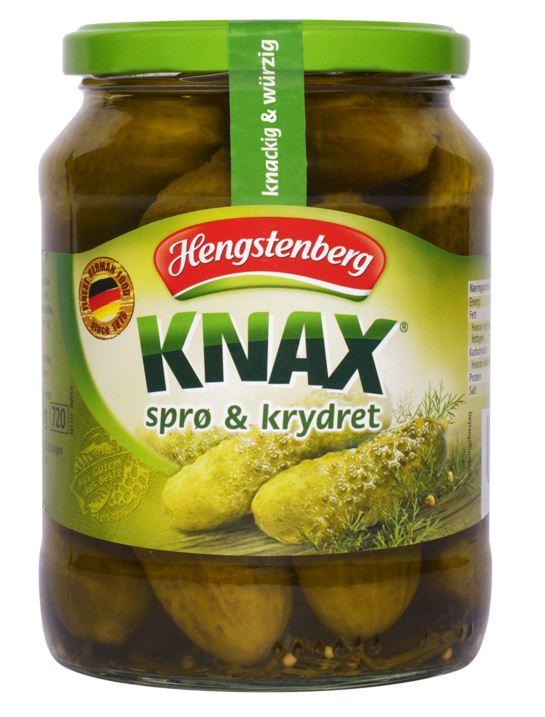 Agurker Syltede Hele 670g Hengstenberg