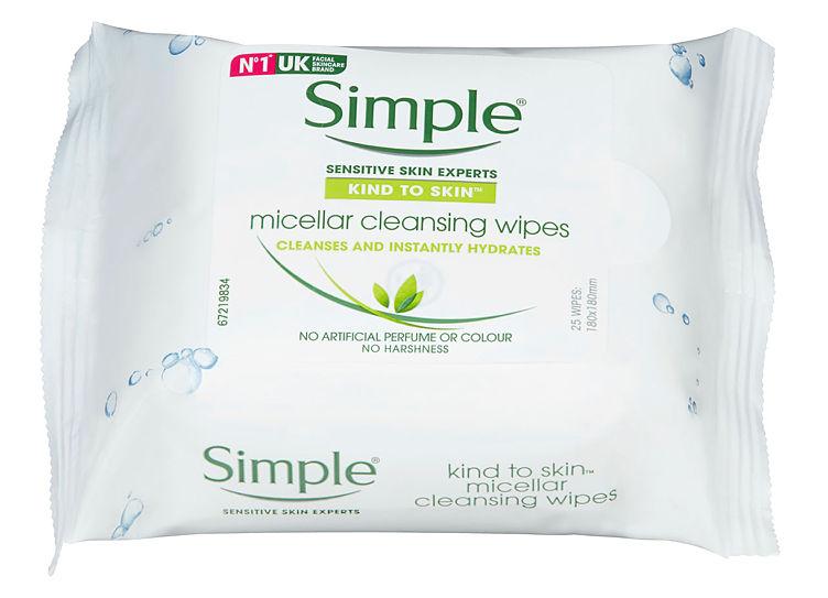Simple Wipes Sensitive Skin 25stk