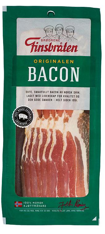 Bacon skivet 130g Finsbråten