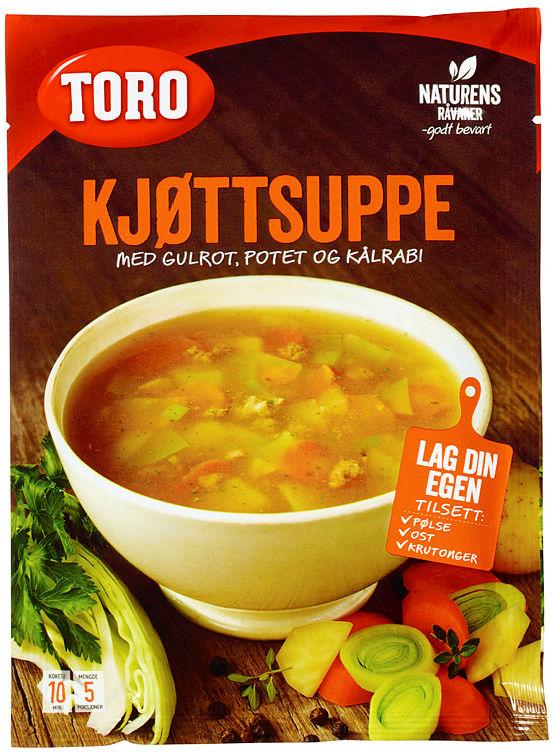 Kjøttsuppe m/Grønnsaker 81g Toro