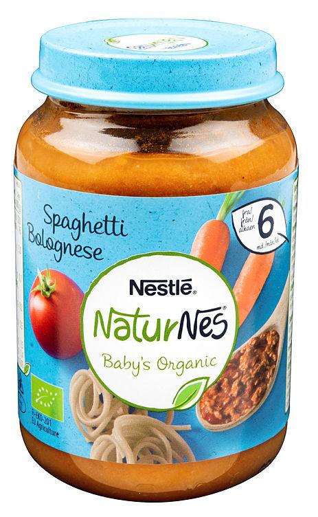 Spagetti Bolognese Økologisk 6mnd 190g Nestle