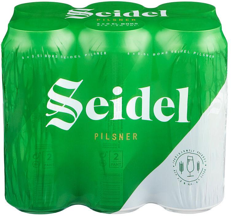 Seidel Pils 0,5lx6 boks