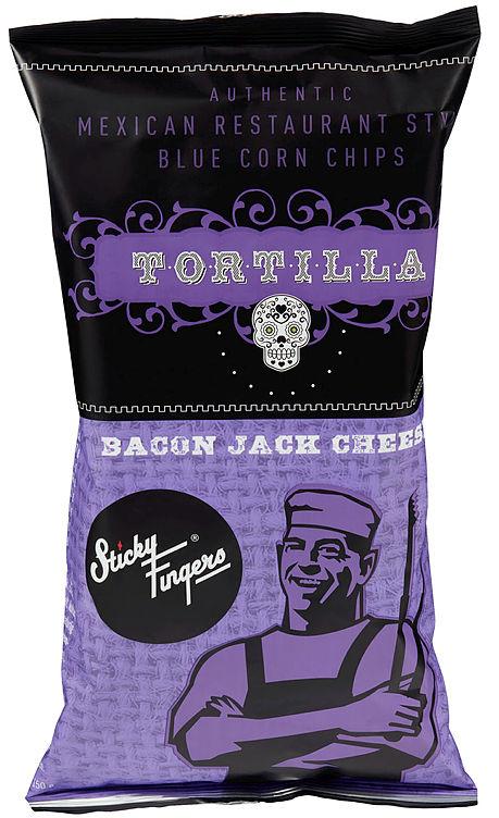 Tortilla Chips Bacon Jack 150g Sticky Fingers