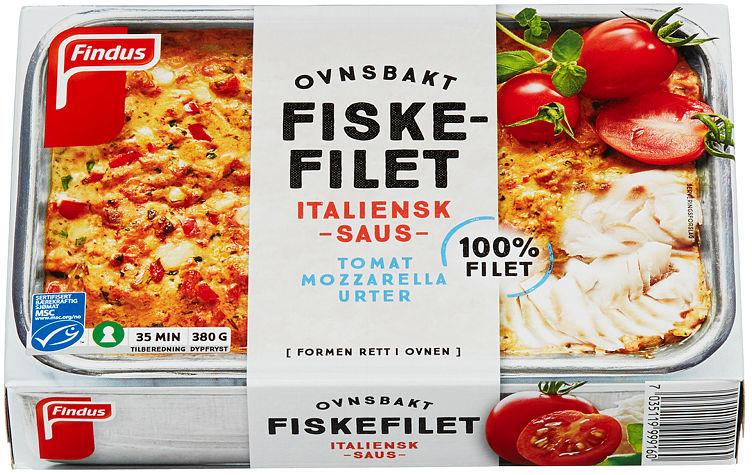 Fisk Ovnsbakt Italiensk 380g Findus