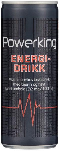 Powerking Energidrikk 250ml boks