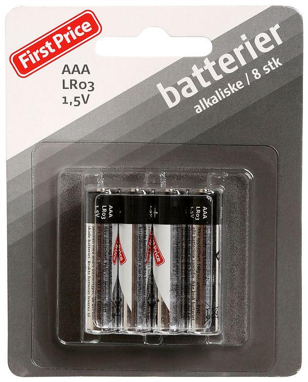 Batterier Lr03 Aaa 1,5v 8stk First Price