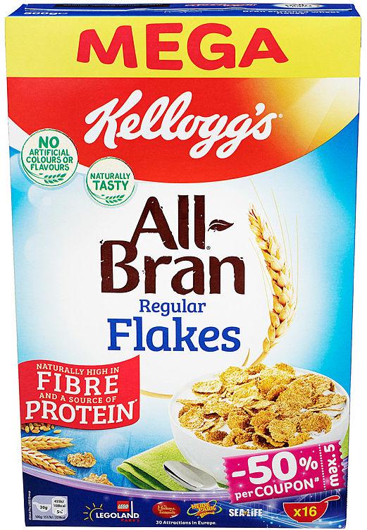 All Bran Regular 500g Kelloggs