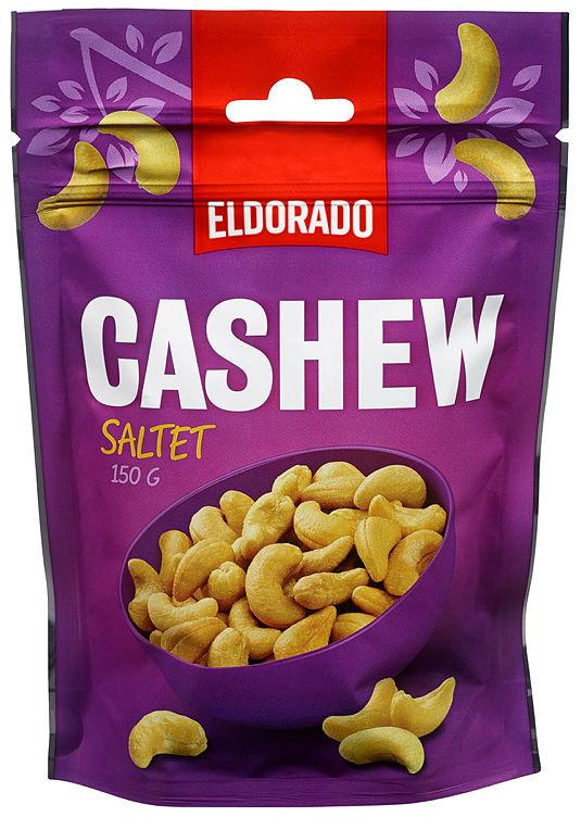 Cashewnøtter Saltet 150g Eldorado