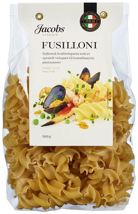 Pasta Fusilloni 500g Jacobs Utvalgte