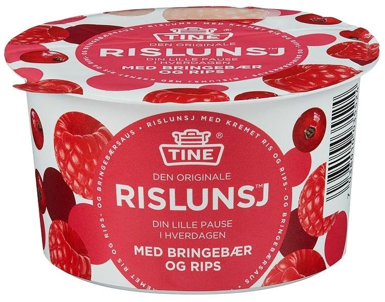 Tine Rislunsj Bringebær og rips 150 g