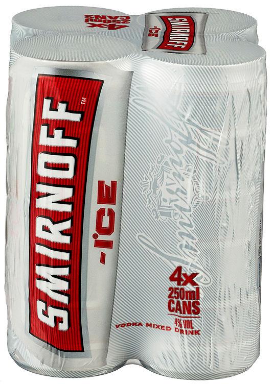 Smirnoff Ice 250mlx4 boks