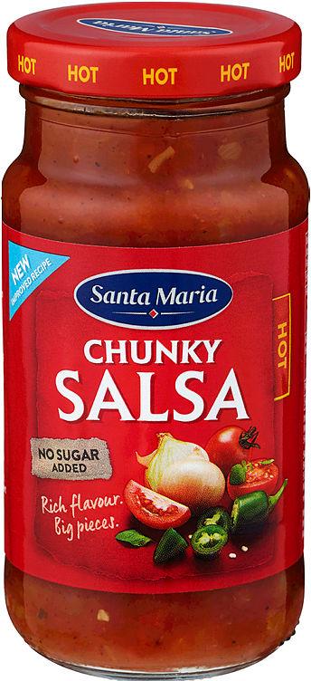Salsa Chunky Hot 230g St.Maria