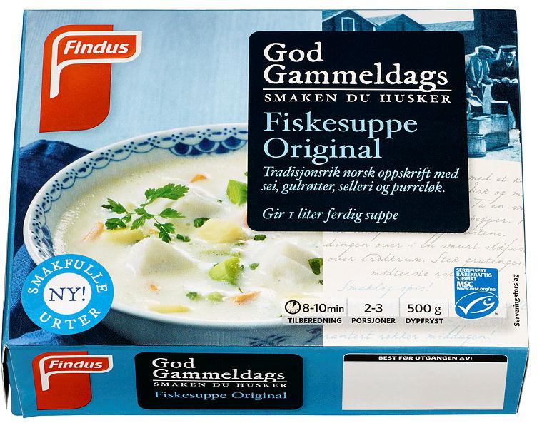 Fiskesuppe God Gammeldags 500g Findus