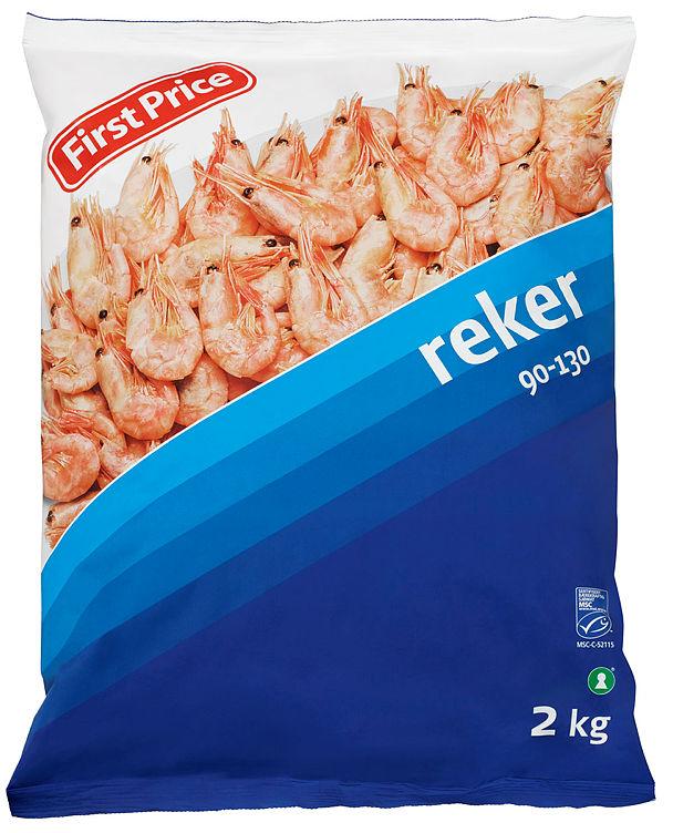 Reker m/Skall Kokte 90/130 2kg First Price