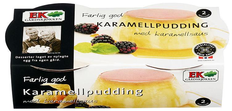 Karamellpudding 2x170g Ek