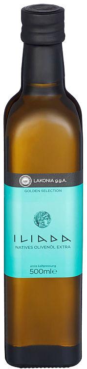 Olivenolje Ex.Virgin Lakonia 500ml Iliada