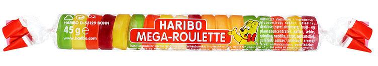 Mega Roulette Fruit 45g Haribo