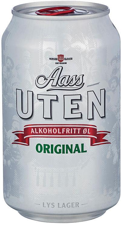 Aass uten 0,33l boks