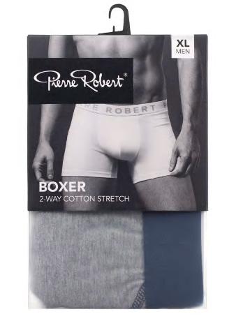 Gots Boxer Men Basic Mix Xl 2pk Pierre Robert